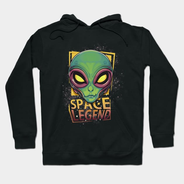 Space legend Hoodie by Vec.Art.Store